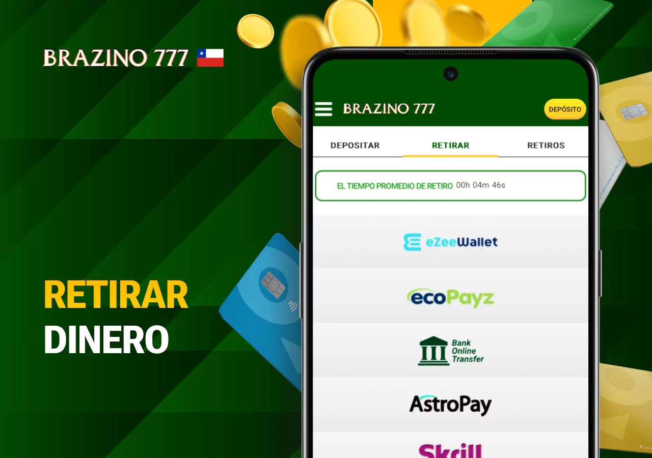 Retirada de la plataforma de la casa de apuestas del casino