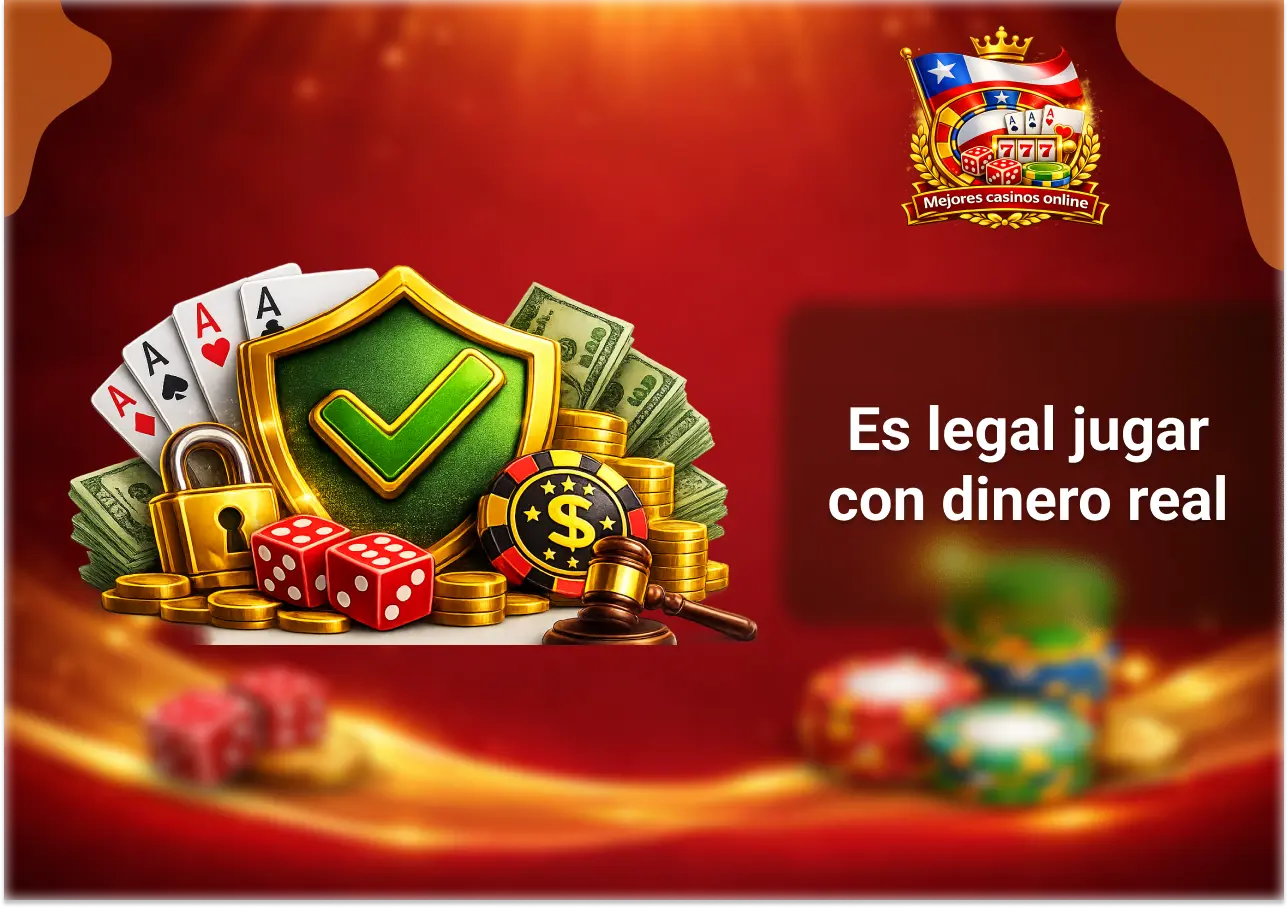 Legalidad de jugar en casinos online con dinero real en Chile con regulación y seguridad